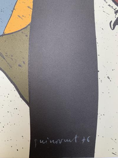 Josep GUINOVART - Composition (RRER), 1976 - Lithographie signée au crayon 2