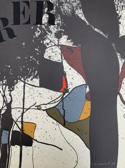 Josep GUINOVART - Composition (RRER), 1976 - Lithographie signée au crayon 2