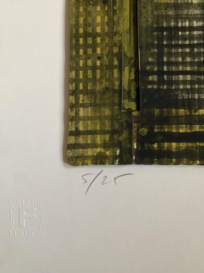 Gottfried SALZMANN - New York at Night 3D, 2014 - Sérigraphie signée au crayon 2