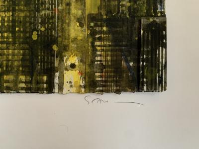 Gottfried SALZMANN - New York at Night 3D, 2014 - Sérigraphie signée au crayon 2