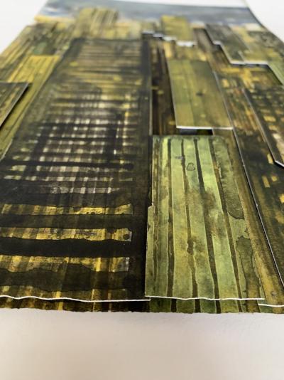 Gottfried SALZMANN - New York at Night 3D, 2014 - Sérigraphie signée au crayon 2