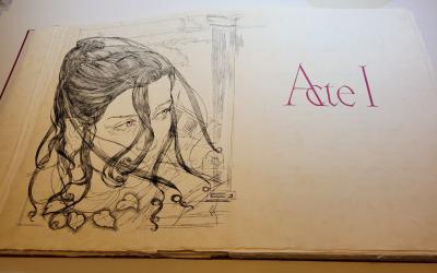 Jean RACINE - Phèdre, 1973 Edition originae sur Japon, 15 Burins 2