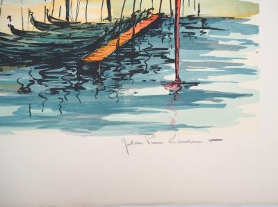 Jean-Pierre LAURENT : Matin à Venise - Lithographie originale signée 2