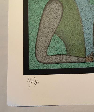 Mikhaïl CHEMIAKINE - Grand carnaval de Saint Pétersbourg, 1982 - Lithographie signée 2