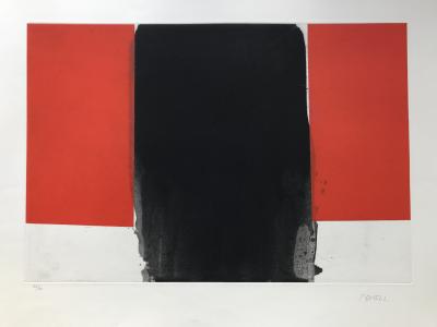 Alfons BORRELL PALAZON - Espais 3, 1990 - Gravure signée au crayon 2