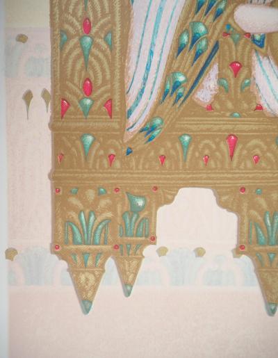 Lucien KRIEF : Le Roi David - Lithographie originale signée 2