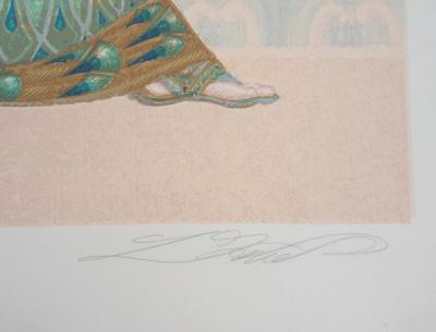 Lucien KRIEF : Le Roi David - Lithographie originale signée 2