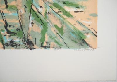 Kazunari OGATA : Paris - Lithographie originale signée 2