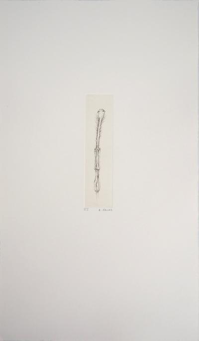 Cecile REIMS : Fleur séductrice - Gravure originale signée 2