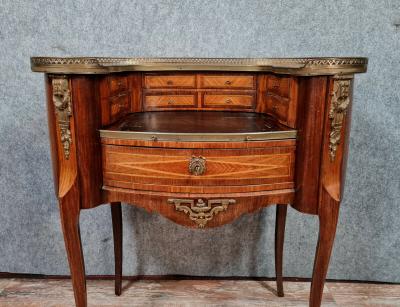 Bureau Louis XV à gradin 2