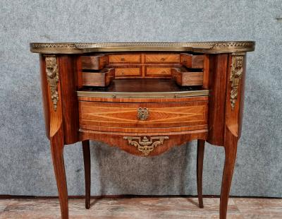 Bureau Louis XV à gradin 2