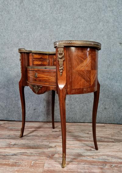 Bureau Louis XV à gradin 2