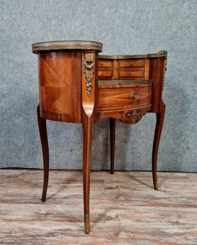 Bureau Louis XV à gradin 2