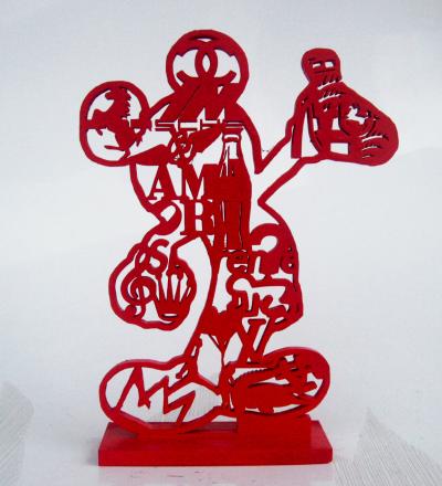 PyB - Mickey art and logos, 2021 - Sculpture 2