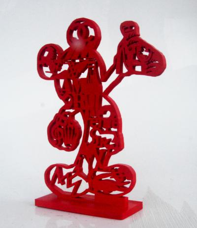PyB - Mickey art and logos, 2021 - Sculpture 2
