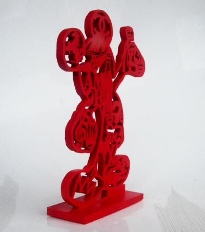 PyB - Mickey art and logos, 2021 - Sculpture 2