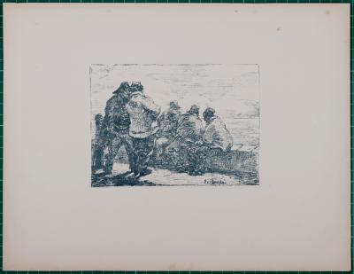 Eugène BOUDIN - Mathurins, v. 1897 - Lithographie 2