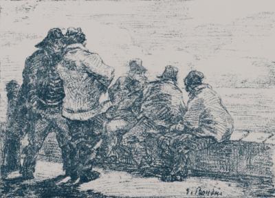 Eugène BOUDIN - Mathurins, v. 1897 - Lithographie 2