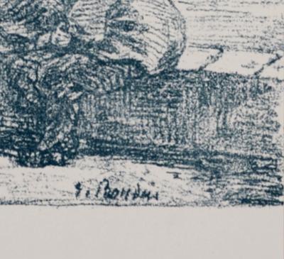 Eugène BOUDIN - Mathurins, v. 1897 - Lithographie 2