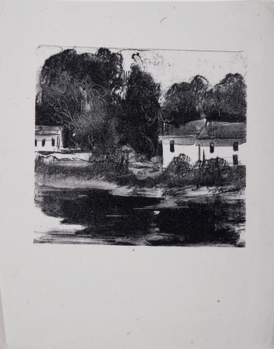 Maurice DE VLAMINCK - Les Hommes abandonné, 1927 - Set of 3 lithographs 2