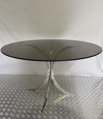 Boris TABACOFF- Table de séjour, édition Christofle, vers 1970 2