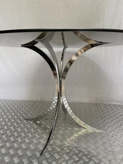 Boris TABACOFF- Table de séjour, édition Christofle, vers 1970 2