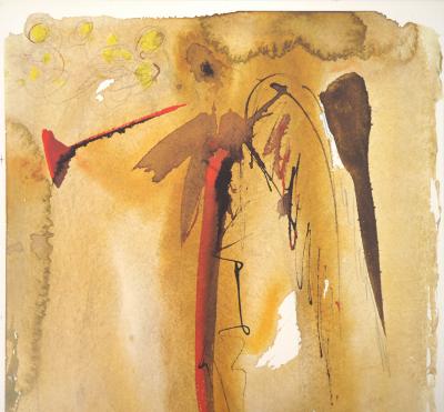 Salvador DALI : Musique de paradis - Lithographie originale signée 2