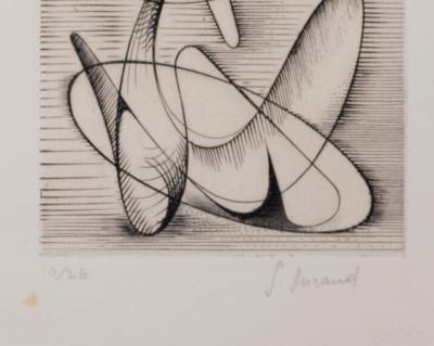 Camille BRYEN & Sylvain DURAND - Mon Poème, v. 1955 / Possession, c. 1950 - Ensemble de deux eaux-fortes 2