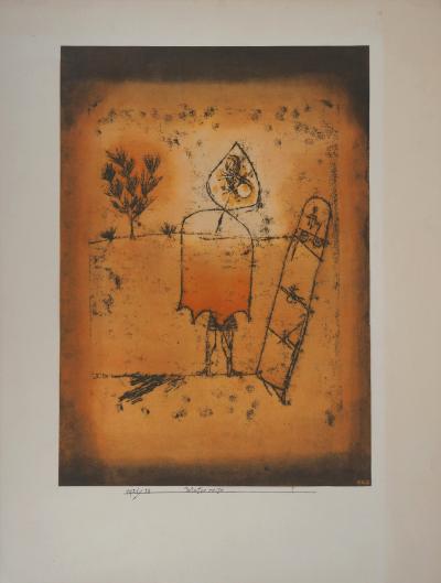 Paule KLEE (d’après) - Voyage d’hiver - Lithographie signée 2