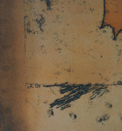 Paule KLEE (d’après) - Voyage d’hiver - Lithographie signée 2