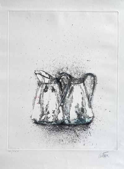 César - Les pichets, 1992 - Gravure originale signée et numérotée au crayon 2