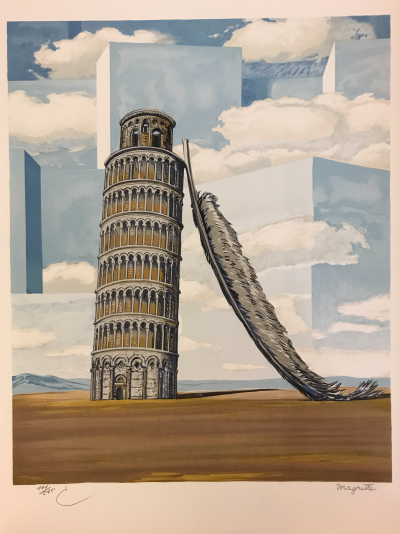 René MAGRITTE (d’après) - Souvenirs de voyage - Lithographie 2