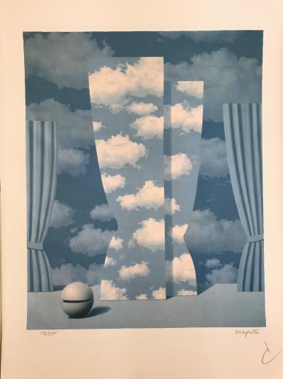René MAGRITTE (d’après) - La peine perdue - Lithographie 2
