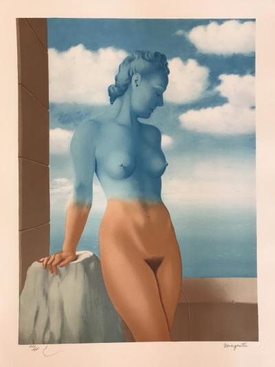 René MAGRITTE (d’après) - La Magie noire - Lithographie 2