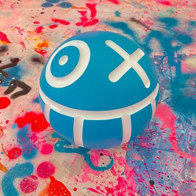 André SARAIVA - Big Mr. A Ball - Blue, 2021 - Sculpture 2