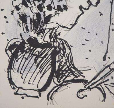 Marc CHAGALL - Artiste à la palette, 1977 - Lithographie 2