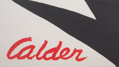 Alexander CALDER - Stabiles, 1963 - Lithographie originale signée 2