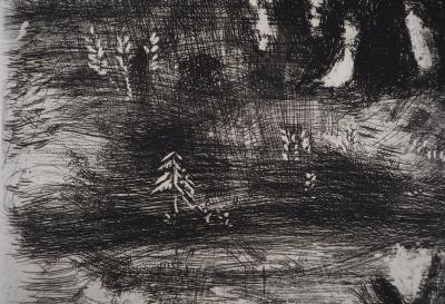 Marc CHAGALL - Le Loup et l’Agneau, 1952 - Gravure originale signée 2