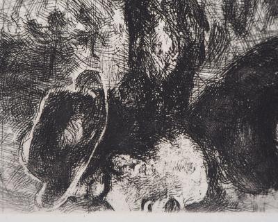 Marc CHAGALL - L’Ours et les deux Compagnons, 1952 - Gravure originale signée 2