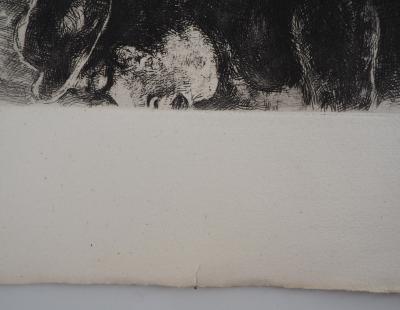 Marc CHAGALL - L’Ours et les deux Compagnons, 1952 - Gravure originale signée 2