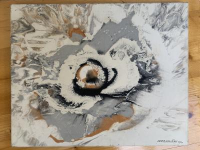 Yves CORBASSIERE - Composition, 1997 - Huile sur toile 2