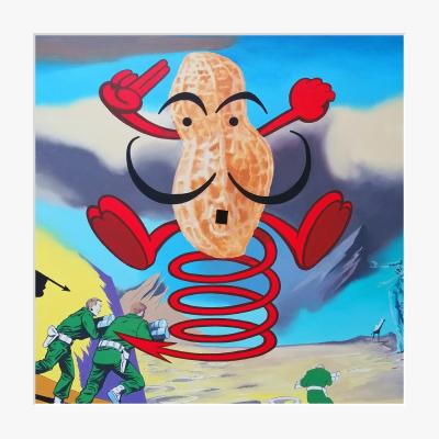 Pierre JACOB - Dali Pop Portrait, 2020 - Acyrlique sur bois 2