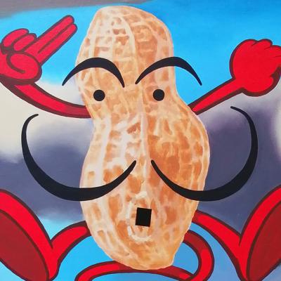Pierre JACOB - Dali Pop Portrait, 2020 - Acyrlique sur bois 2