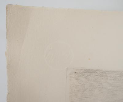 René COTTET : Paysage normand - Gravure originale signée 2