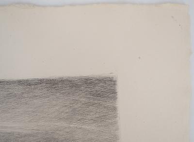 René COTTET : Paysage normand - Gravure originale signée 2