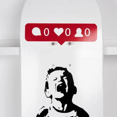 Shakeart83 - Alone Boy, 2021 - Planche de skateboard 2