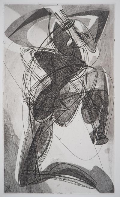 Stanley WILLIAM HAYTER - Femme cubiste - Gravure originale 2