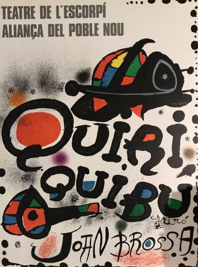 Joan MIRO - Quiriquibu, 1976 - Affiche lithographique 2