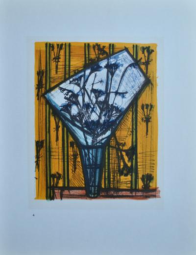 Bernard BUFFET (d’après) -  Les Fleurs, 1967  - 10 lithographies 2