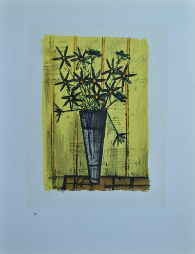 Bernard BUFFET (d’après) -  Les Fleurs, 1967 - 10 lithographies, Mourlot 2